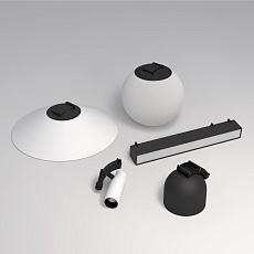 Трековый светильник Denkirs Belty Spot DK5546-BW+BK 1