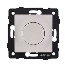 Светорегулятор для светодиодных ламп, проходной, 500W, кашемир матовый Kollinger REA-048CM для Aspekt, Eleganz, Reflex