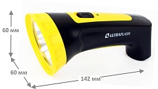 Рабочий светодиодный фонарь Ultraflash Accu Profi аккумуляторный 135х65 15 лм LED3804M 12867 2