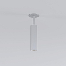 Встраиваемый светодиодный спот Elektrostandard Diffe 25040/Led серебряный a058227 1