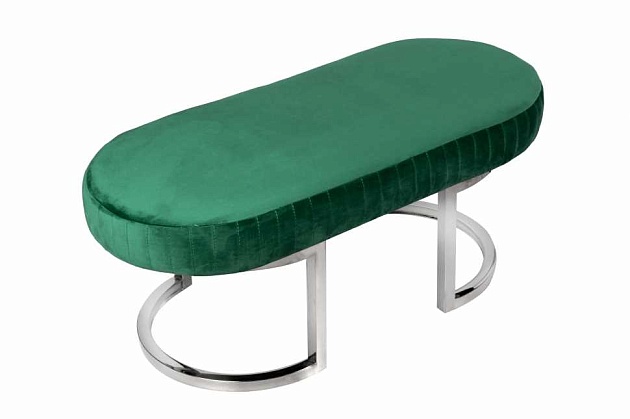 Банкетка ArtHomeDecor Miami ID-389 CR Green Фото № 1