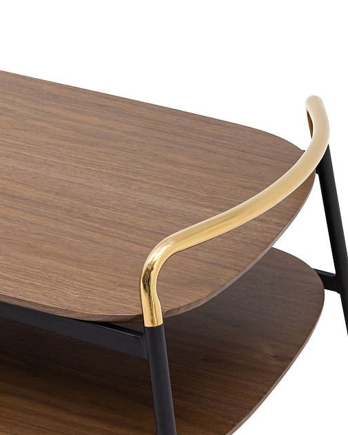Журнальный стол Stool Group Нолан 120*60 темное дерево УТ000035756 изображение 4 Журнальный стол Stool Group Нолан 120*60 темное дерево УТ000035756 Фото № 4