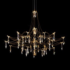 Подвесная люстра Loft IT Mira 10588/800 Gold Asfour 3