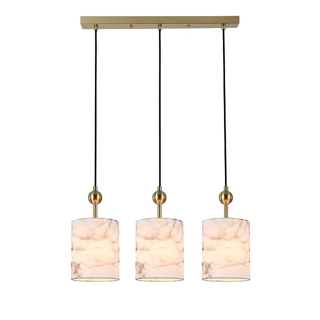 Подвесной светильник Indigo Venato 13036/3P Brass V000583 Фото № 4