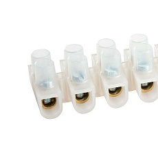 Колодка клеммная винтовая Stekker, линейка 12 штук, полиэтилен, LD227-15A DIY 39897 1