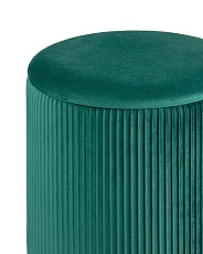 Пуф Stool Group Шарлотта с ящиком велюр зеленый 19A205VA-8167-25 3