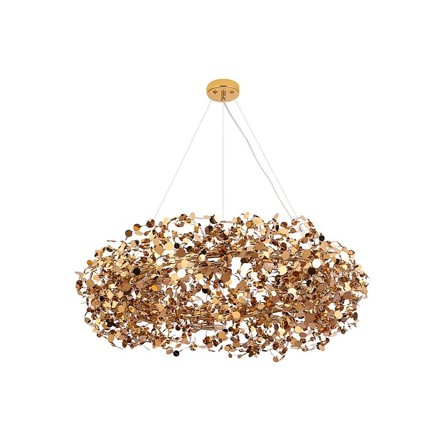 Подвесная люстра Crystal Lux GARDEN SP9 D800 GOLD изображение 2 Подвесная люстра Crystal Lux GARDEN SP9 D800 GOLD Фото № 2