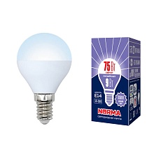 Лампа светодиодная E14 9W 6500K матовая LED-G45-9W/DW/E14/FR/NR UL-00003824 1