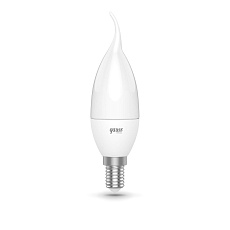 Лампа светодиодная Gauss E14 5,5W 3000К матовая 1034116 3