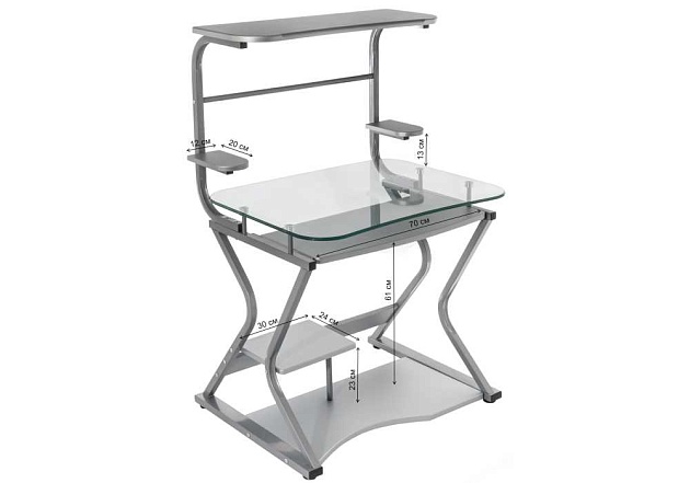 Компьютерный стол Woodville Roni 11466 изображение 7 Компьютерный стол Woodville Roni 11466 Фото № 7