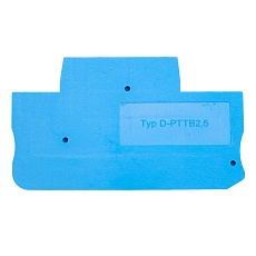 Торцевая заглушка для ЗНИ LD575 2,5 мм² (JXB PT 2,5), синий LD575-1-25 49278 3