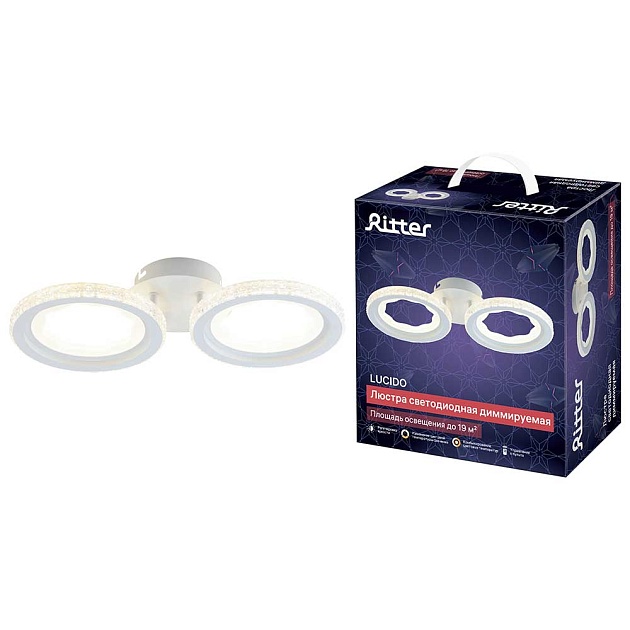 Потолочная люстра Ritter LUCIDO 51643 3 Фото № 1