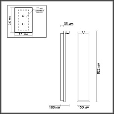 Настенный светильник Odeon Light STOFLAKE 5078/35WL 1