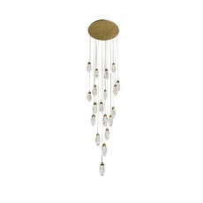 Люстра каскадная Kink Light Джина латунь 07862-19A,36