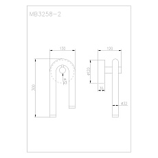 Бра Arte Lamp Warhol A3258AP-6BK 1