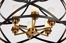 Подвесная люстра Lumina Deco Astila LDP 1242-6 BK+MD 3