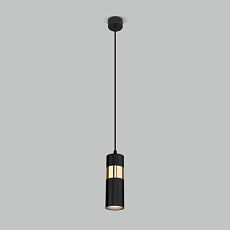 Подвесной светильник Eurosvet Viero 50096/1 черный/золото