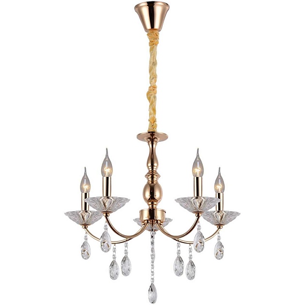 Люстра Illumico IL1242-5PPA-29 GD изображение 1 Люстра Illumico IL1242-5PPA-29 GD Фото № 1