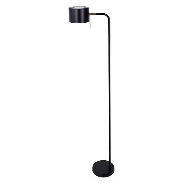 Торшер Arte Lamp Sebastian A7051PN-1BK Фото № 1