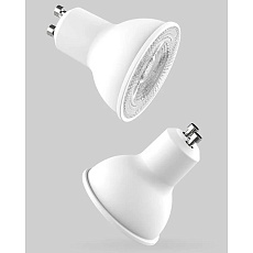 Лампа светодиодная диммируемая Yeelight GU10 4,8W RGB+CCT прозрачная YLDP004-A 1