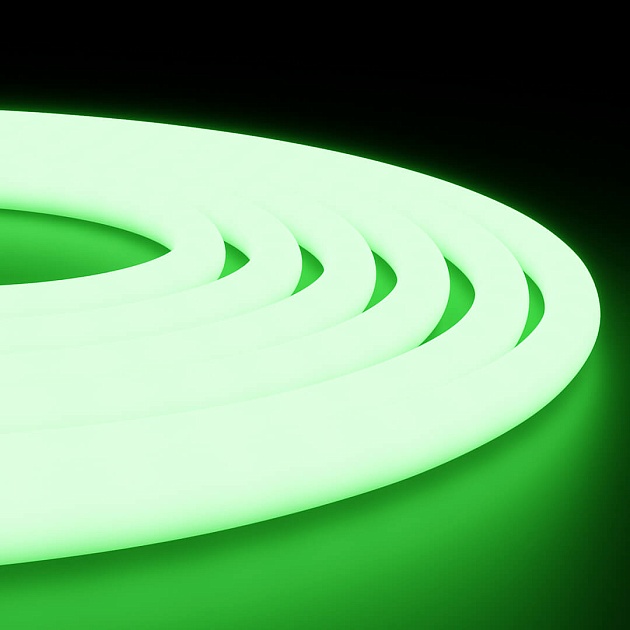 Светодиодная влагозащищенная лента Apeyron 14,4W/m 120LED/m 2835SMD зеленый 5M 00-328 фото 