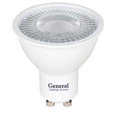 Лампа светодиодная General GU10 15W 6500K прозрачная GLDEN-MR16-DIF-15-230-GU10-6500 661580