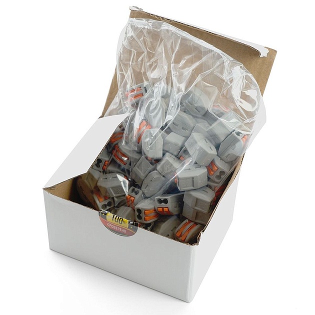 Клемма строительно-монтажная 2-проводная Stekker, LD222-412 32396 Фото № 2