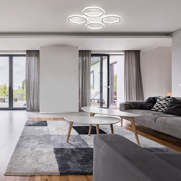 Потолочная светодиодная люстра Escada Centauri 10263/4LED изображение 4 Потолочная светодиодная люстра Escada Centauri 10263/4LED Фото № 4