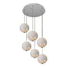 Подвесная светодиодная люстра iLedex Mob P1009-6 WH 3