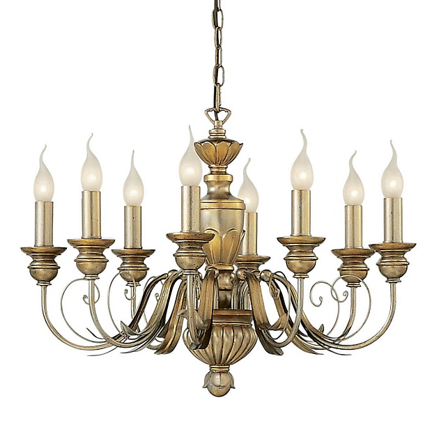 Подвесная люстра Ideal Lux Firenze Sp8 Oro Antico 020839 Фото № 1