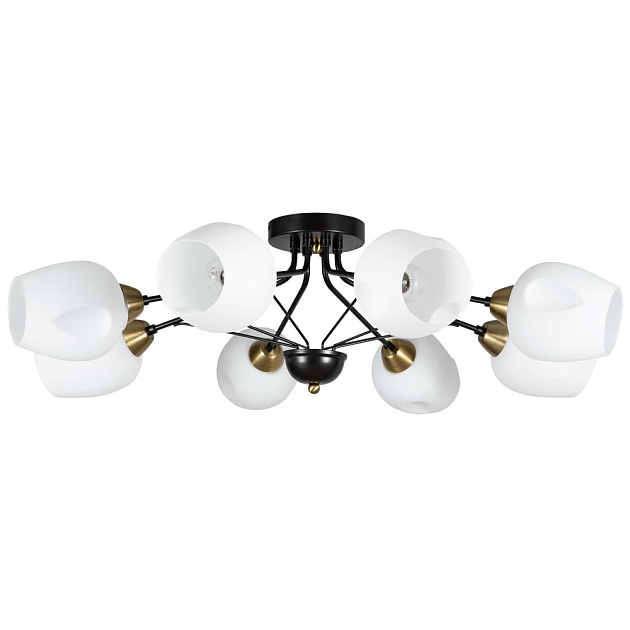 Потолочная люстра Arte Lamp Brighton A2706PL-8CK Фото № 1