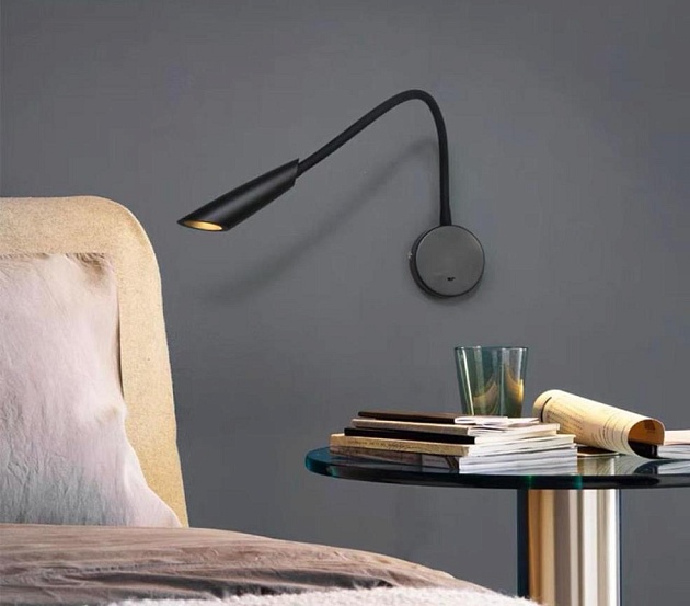 Бра Alfa Light F3024-37 BLACK изображение 1 Бра Alfa Light F3024-37 BLACK Фото № 1