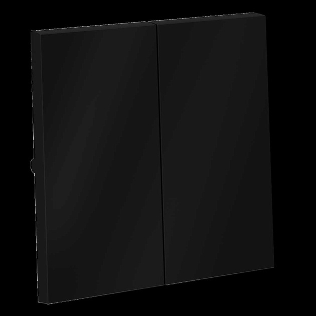 Клавиши для выключателя/переключателя двухклавишного S70 (графит) Voltum VLS000307 Фото № 1