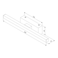 Подсветка для картин Elektrostandard Rino 40121/Led белый a061223 1