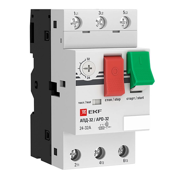 Автомат пуска двигателя АПД-32 24-32А EKF PROxima apd2-24-32 Фото № 1