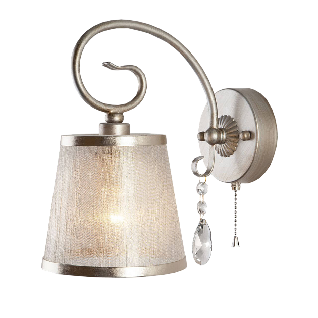 Бра Eurosvet 60065/1 серебро изображение 3 Бра Eurosvet 60065/1 серебро Фото № 3