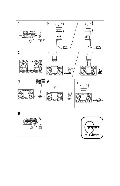 Ландшафтный светильник Lucide Biltin 11800/01/12 Фото № 3