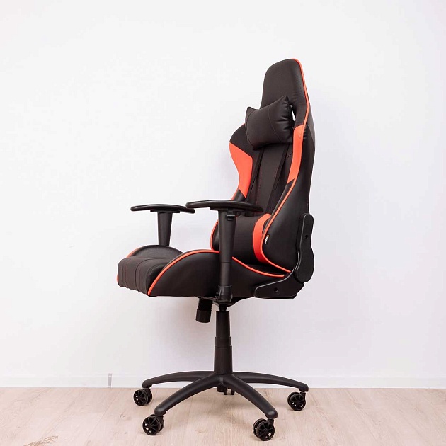 Игровое кресло AksHome Iron красный, экокожа 75221 изображение 3 Игровое кресло AksHome Iron красный, экокожа 75221 Фото № 3