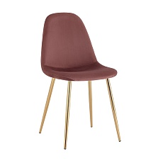 Кухонный стул Stool Group Валенсия SN велюр пыльно-розовый золотые ножки OS-001L HLR-44 gl