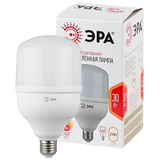 Лампа светодиодная ЭРА E27 30W 2700K матовая LED POWER T100-30W-2700-E27 Б0027002 3