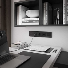 Розетка HDMI Werkel черный матовый W1186008 4690389157066 4