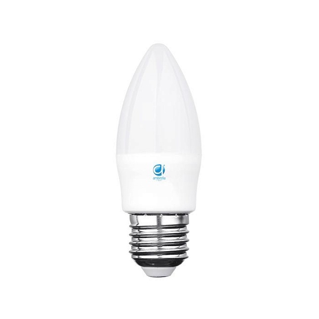 Лампа светодиодная Ambrella light E27 6W 3000K белая 206127 фото 
