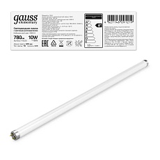 Лампа светодиодная Gauss G13 10W 4000K матовая 93020 4