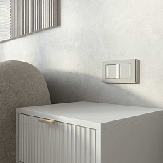 Сенсорный выключатель одноклавишный с подсветкой (дымчатый) W4512014/ a069762 4