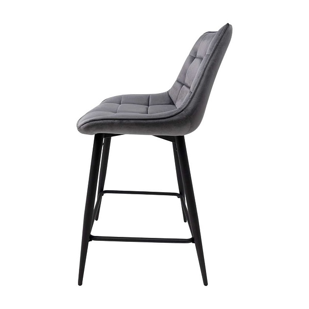 Полубарный стул AksHome Linx темно-серый, велюр 86206 изображение 12 Полубарный стул AksHome Linx темно-серый, велюр 86206 Фото № 12