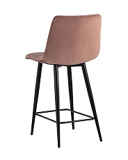Полубарный стул Stool Group Джанго велюр пыльно-розовый vd-django-b15 5
