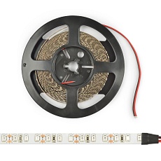 Светодиодная лента Uniel 4,8W/m 60LED/m 2835SMD теплый белый 5M ULS-M11-2835-60LED/m-8mm-IP20-DC12V-4,8W/m-5M-3000K PROFI UL-00004358