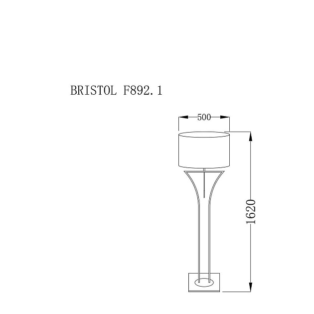 Торшер Lucia Tucci Bristol F892.1 фото 2