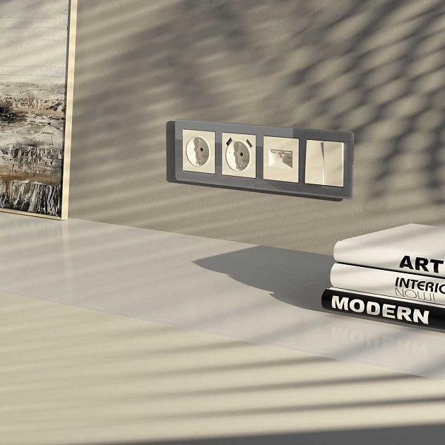 Розетка Werkel Ethernet RJ-45 W1181162 4690389192289 Фото № 3