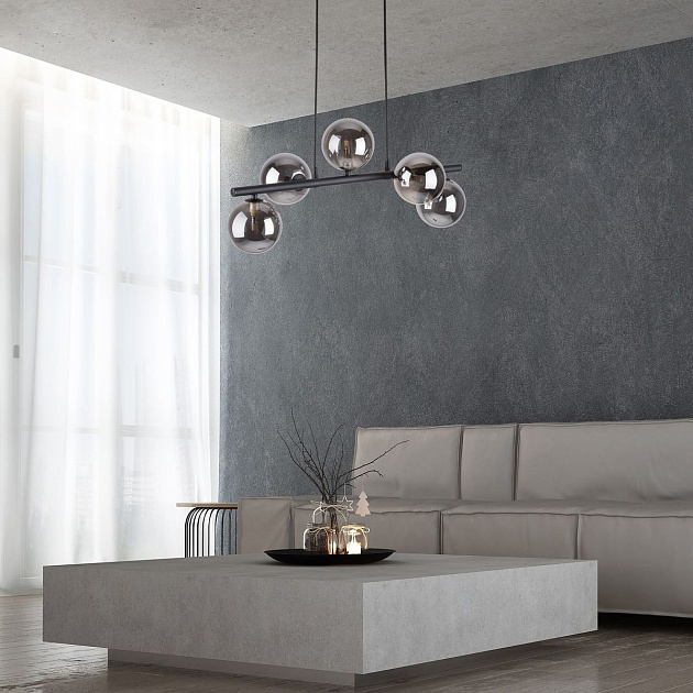 Подвесная люстра TK Lighting 6707 Estera Black изображение 5 Подвесная люстра TK Lighting 6707 Estera Black Фото № 5